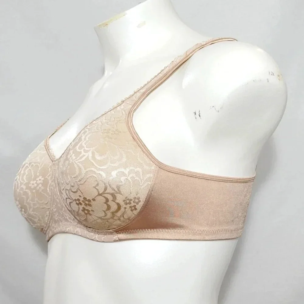 44DD Playtex 18 Hour Lift & Support Wire Free Bra Nude‎